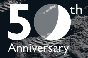 Logo for 50th anniversary of the Apollo 11 Space Mission