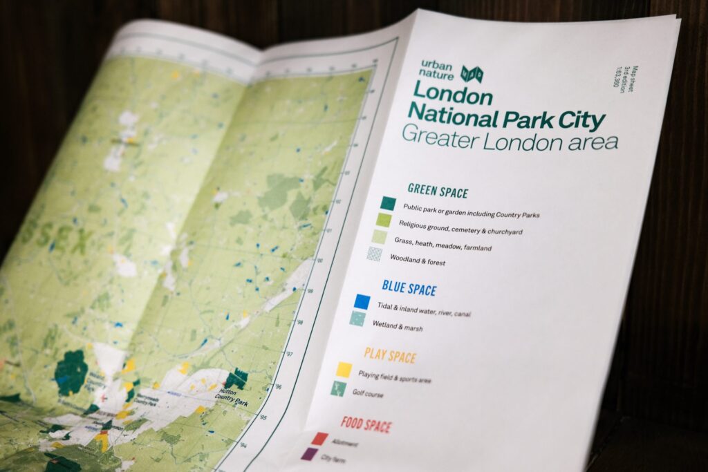 Urban Nature London map - UN map detail - Urban Good 