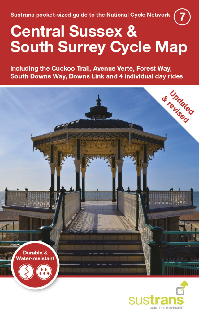 Sustrans regional cycle maps