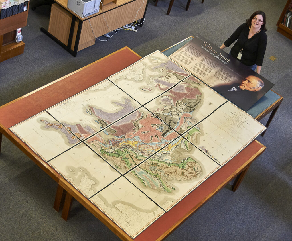 William Smith Geological Map-1815