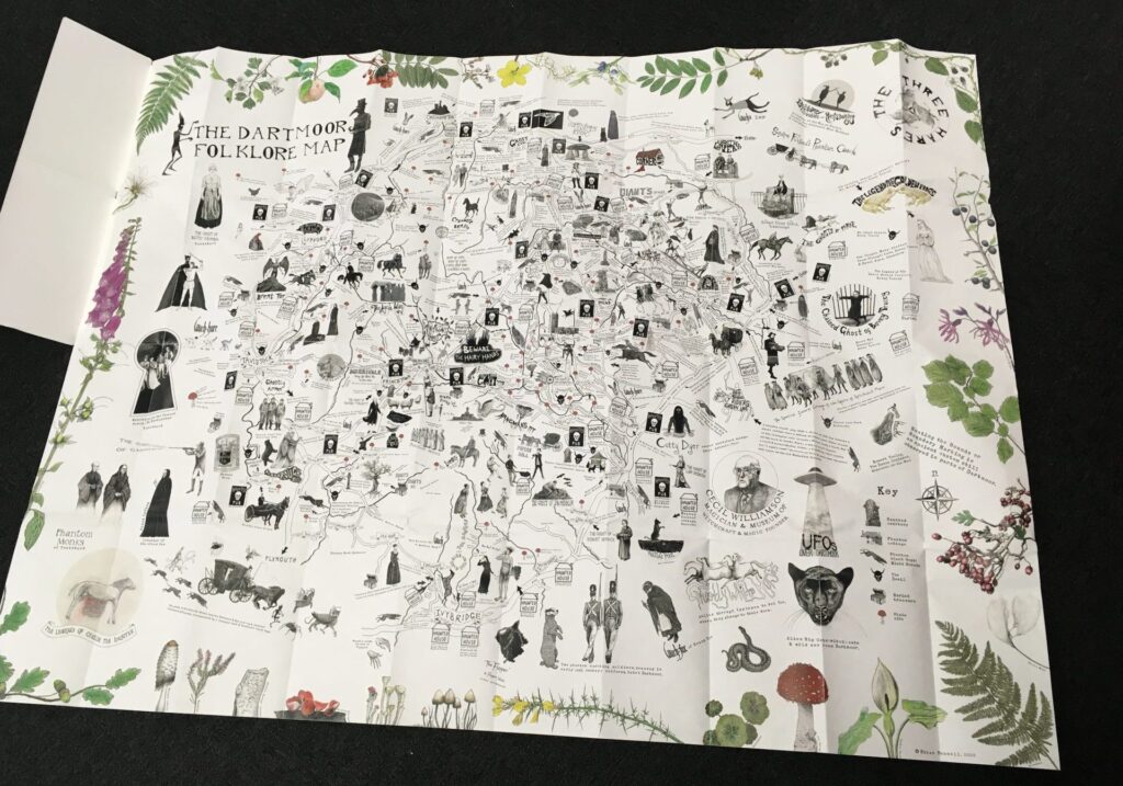 The Dartmoor Folklore Map