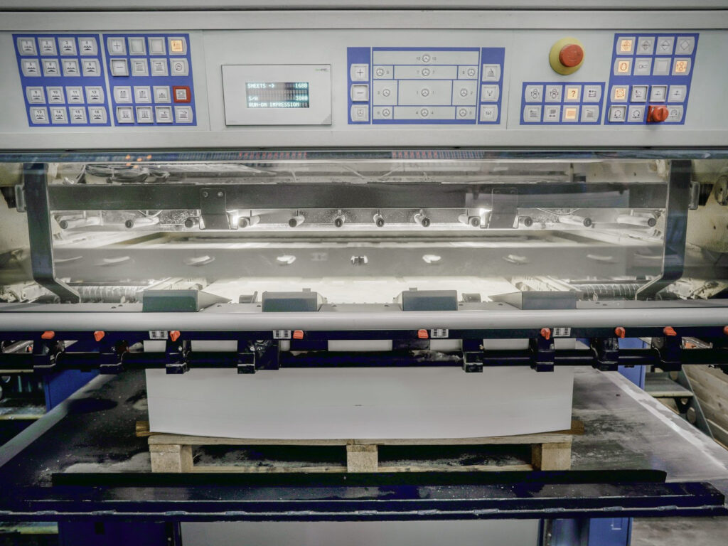 Dennis Maps large format litho printing